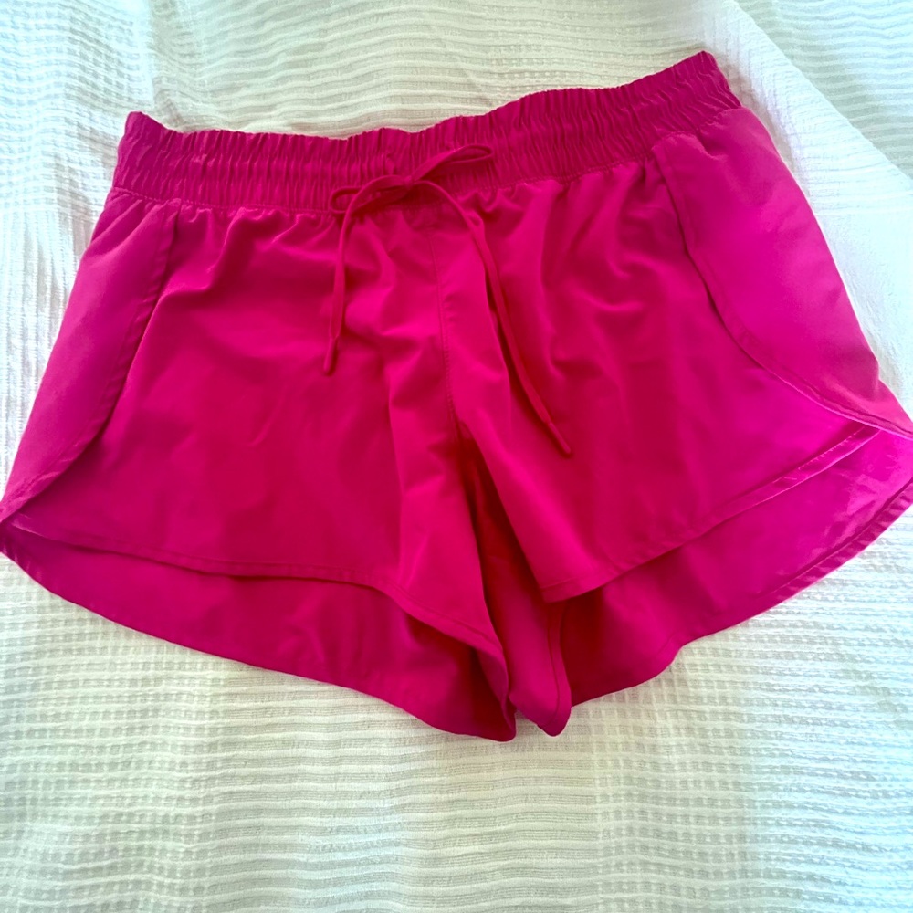 These hot pink shorts are great for anything!